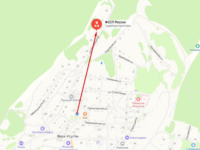 Тунгокоченское районное отделение судебных приставов