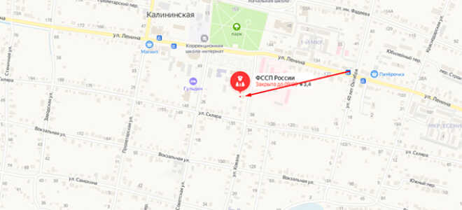 Судебные приставы ст. Калининская